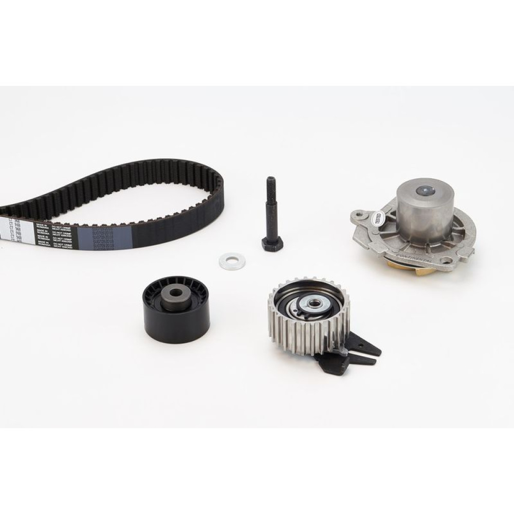 Orig Conti Rep Satz Zahnriemen inkl Conti Wapu CT968WP2 JTD für Alfa Lancia Fiat
