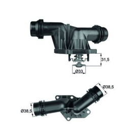 Behr Mahle TI2585 Thermostat für BMW 3er E46 318d 320d 5er E39 520d M47