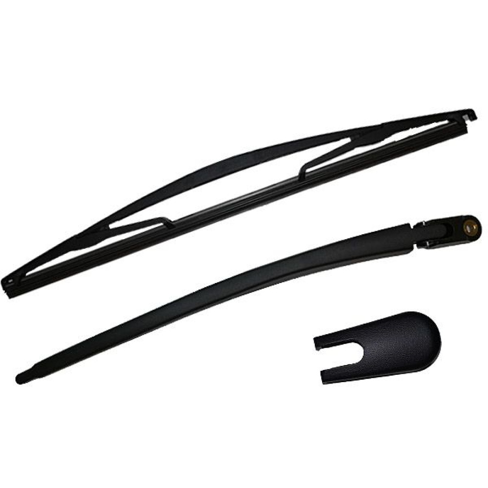 KOMPLETTSET WISCHERARM HINTEN M. ARM KAPPE WISCHBLATT für OPEL ASTRA STUFENHECK