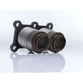 Reparatursatz m. Dichtung Flexrohr Hosenrohr mit Flansch für VW Polo APF AUR AFT