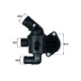 BEHR THERMOSTAT M. DICHTUNG INTEGRALTHERMOSTAT für AUDI VW 2.0 TDI TI1587