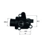 BEHR THERMOSTAT M. DICHTUNG GEHÄUSETHERMOSTAT MERCEDES BENZ A KLASSE W168 TI1287