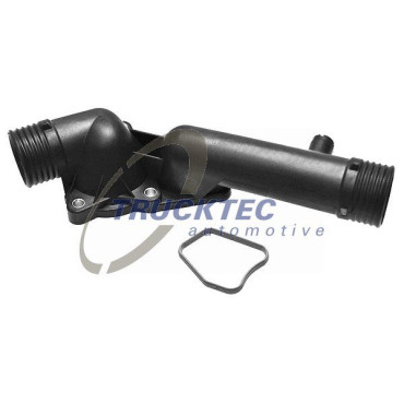 KÜHLMITTEL WASSERFLANSCH MIT DICHTUNG für BMW 5er E39 M52 520i 523i 528i E38 728