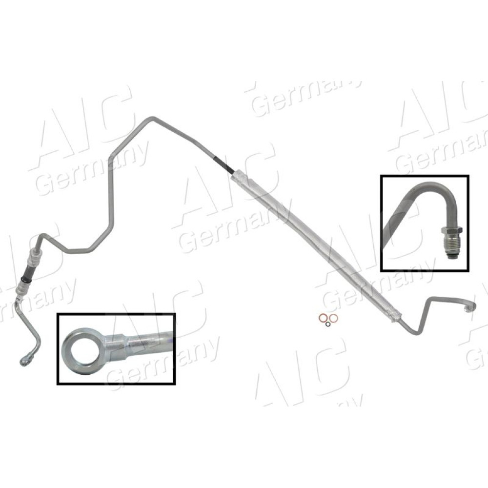 RepSatz Servolenkung Hydraulikschlauch Dehnschlauch für VW Polo Lupo Seat Arosa