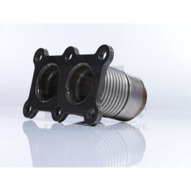 Reparatursatz m. Dichtung Flexrohr Hosenrohr mit Flansch für VW Polo APF AUR AFT