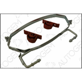 Auspuffhalter Topfhalter für Mini Cooper R53 Montages. Endschalldämpfer m. Gummi