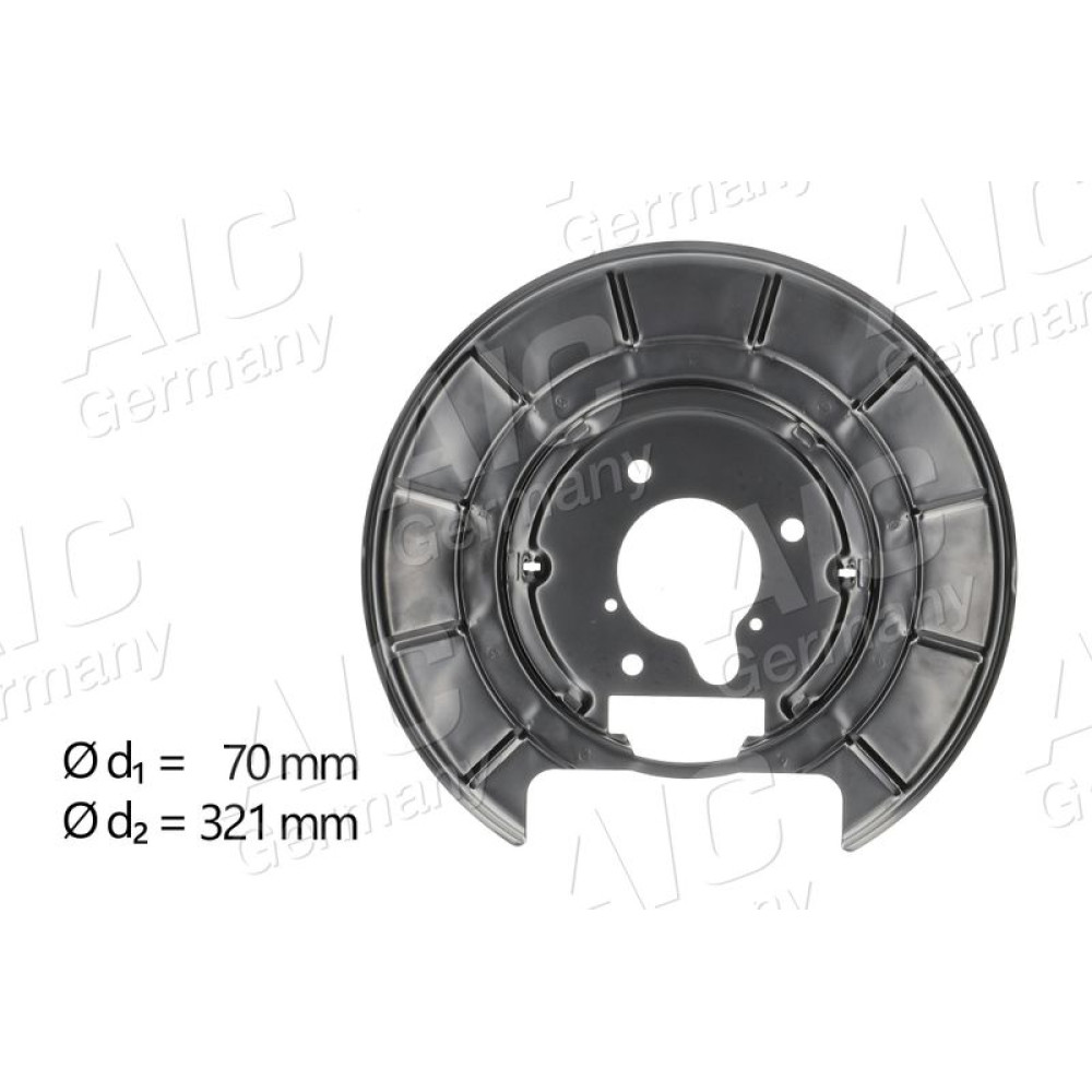 2x Ankerblech Spritzblech Hinterachse für Peugeot 406 8B Break 8E/F 4211.81
