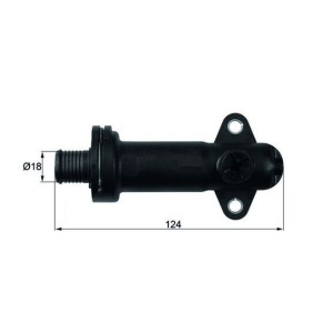 Behr Mahle TE170 AGR Thermostat + Dichtung für BMW..