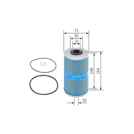 Original Mercedes Ölfilter Ölservice W124 W210 E420 E500 E60 AMG A119180000967