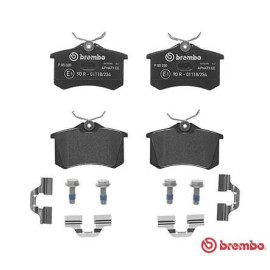 Brembo Bremsbeläge Bremklötze HA für Citroen Berlingo C3 C4 Peugeot 207 P85020