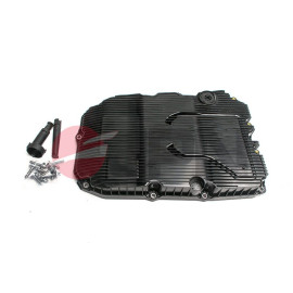 Ölwanne Automatikgetriebe Filter + 8L Febi ATF für Mercedes 9-Gang Typ 725.0
