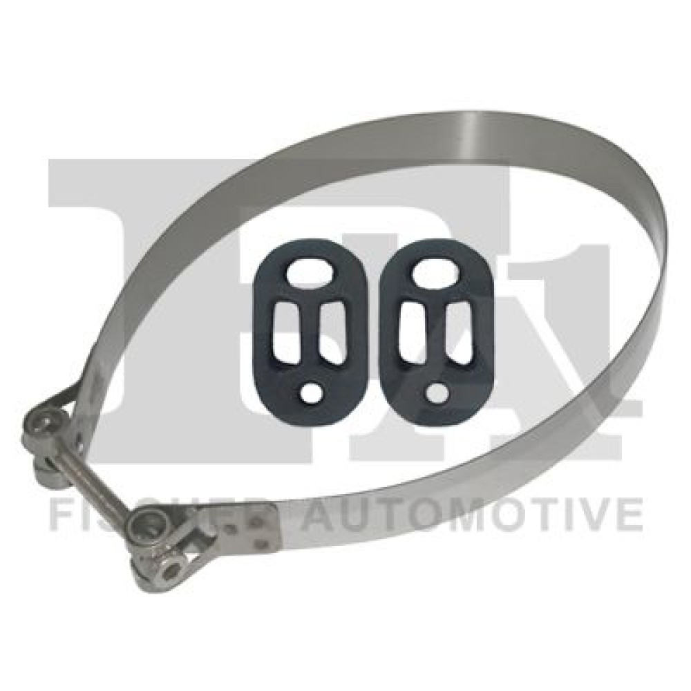 Edelstahl Topfhalter Halteband Auspuff Aufhängung Schalldämpfer für Peugeot 206