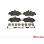 Brembo Bremsklötze Bremsbeläge hinten für Mercedes Sprinter VW Crafter P50084