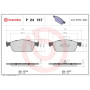 Brembo Bremsklötze Bremsbeläge vorne für Ford Focus III Ka+ Kuga Transit P24157