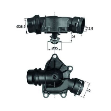 Behr Mahle TI2688 Thermostat für BMW 5er E39 530d Touring 7er E38 730d