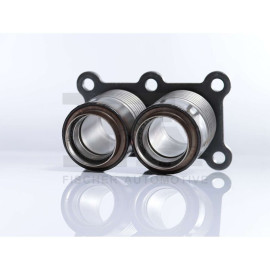 Reparatursatz m. Dichtung Flexrohr Hosenrohr mit Flansch für VW Polo APF AUR AFT