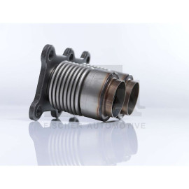 Reparatursatz m. Dichtung Flexrohr Hosenrohr mit Flansch für VW Polo APF AUR AFT