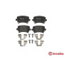 Brembo Bremsklötze Bremsbelag hinten für Audi A3 A6 TT Caddy Golf Plus Touran