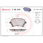 Brembo Bremsklötze Bremsbeläge hinten Audi A4 A6 A8 VW T5 Multivan P85076