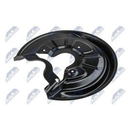 2x Ankerblech Spritzblech Hinterachse für Audi A3 8P Seat Skoda VW Golf V Touran