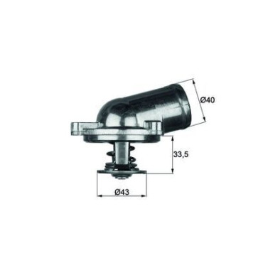Behr Mahle TI2287 Thermostat für Mercedes C-Klasse W202 180-230 CLK C208 200