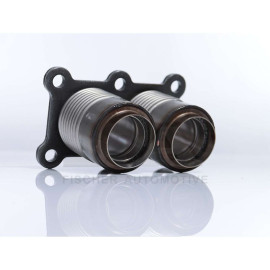 Reparatursatz m. Dichtung Flexrohr Hosenrohr mit Flansch für VW Polo APF AUR AFT