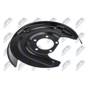 2x Ankerblech Spritzblech Hinterachse für Audi Sko..