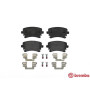 Brembo Bremsklötze Bremsbeläge hinten Audi A4 A6 A8 VW T5 Multivan P85076