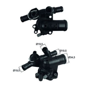 Behr Thermostat Dichtung Kennfeldthermostat für Ni..