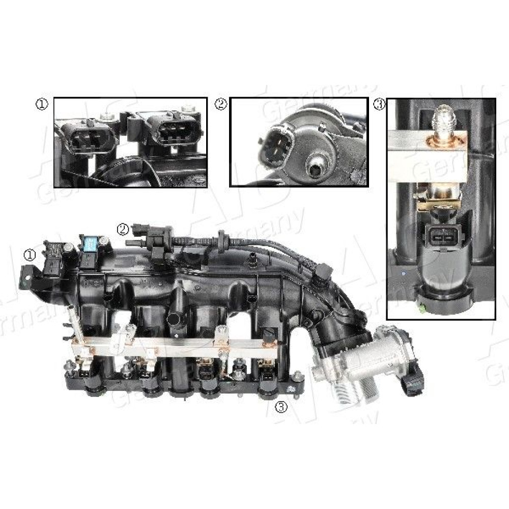 Original Opel GM Ansaugkrümmer Saugrohrmodul Astra J 1.4 LPG Turbo 55573168