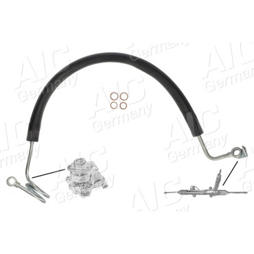 SERVOLEITUNG SERVOLENKUNG SCHLAUCH DEHNSCHLAUCH AUDI A4 B6 B7 8E1 422 893 DF