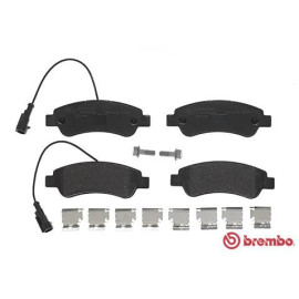 Brembo Bremsklötze Bremsbeläge hinten für Citroen Jumper Fiat Ducato Peugeot