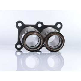 Reparatursatz m. Dichtung Flexrohr Hosenrohr mit Flansch für VW Polo APF AUR AFT