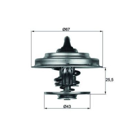 Behr Thermostat Kühlmittelregelventil Regler für Mercedes 190 1.8 2.0 2.3