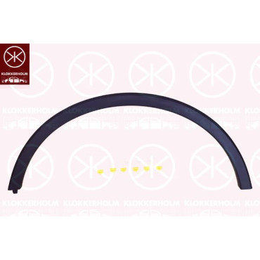 Original Opel GM Zierleiste Radlauf Kotflügel Vorne Rechts 95275449 Mokka