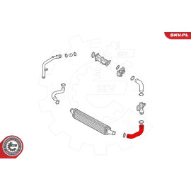 Ladeluftschlauch Drukschlauch Turbolader für Audi A6 A7 3.0D 4G0 145 709 AC