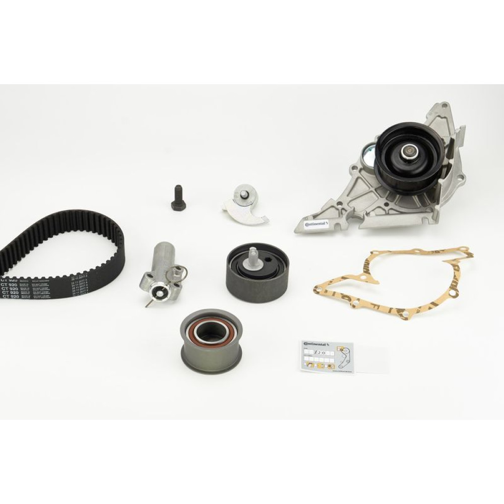 Original Contitech Zahnriemensatz komplett Wapu für Audi A4 2.4 2.8 V6 CT920WP3